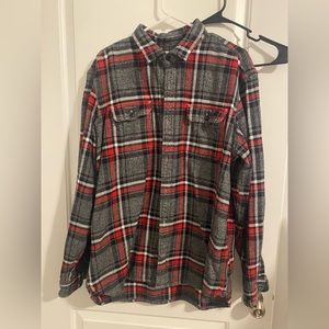 Mens xl gap flannel jacket shacket Euc